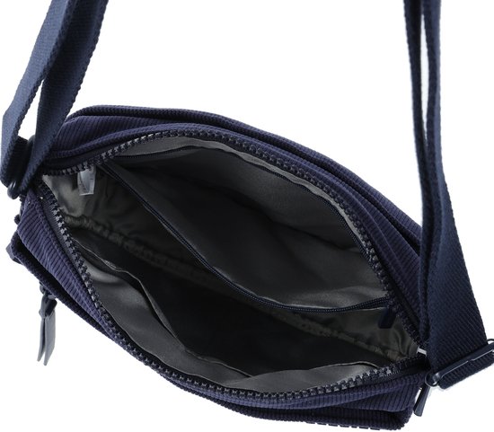 Hedgren Eye Sac bandoulière femme avec protection RFID – Petit – Velours Peacoat Blue