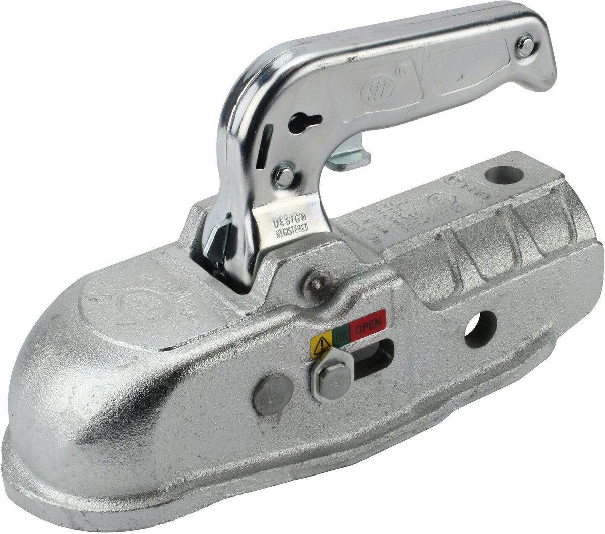 Kogelkoppeling BC-3500A-00-02 Ø50 1x Horizontaal 14,5 1x Verticaal 14,5