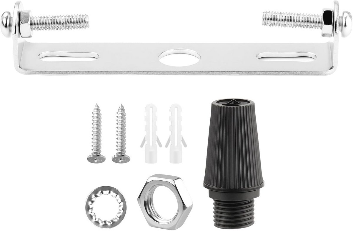 95mm plafondmontagebeugel voor verlichting - compleet set met schroeven en moeren