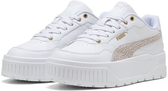 PUMA Karmen II Idol Topcat Sneakers Femme - PUMA White-Frosted Ivory