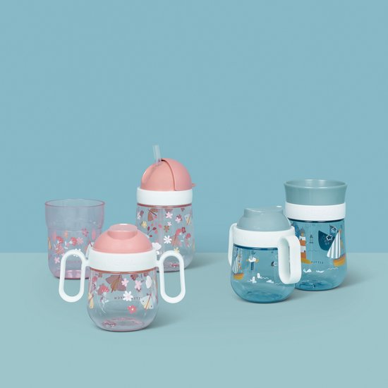 Mepal Mio rietjesbeker - 300 ml - Makkelijk vast te houden - Kinderservies - Fairy Garden van Mepal — afbeelding 3
