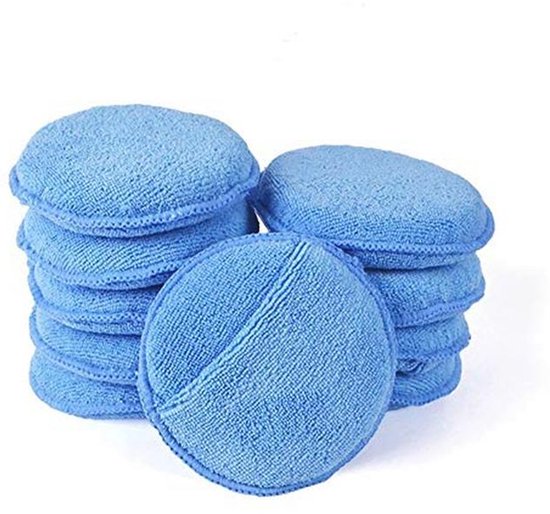 Auto Wax Applicator Spons - Microfiber Foam Pad voor Reinigen en Polijsten