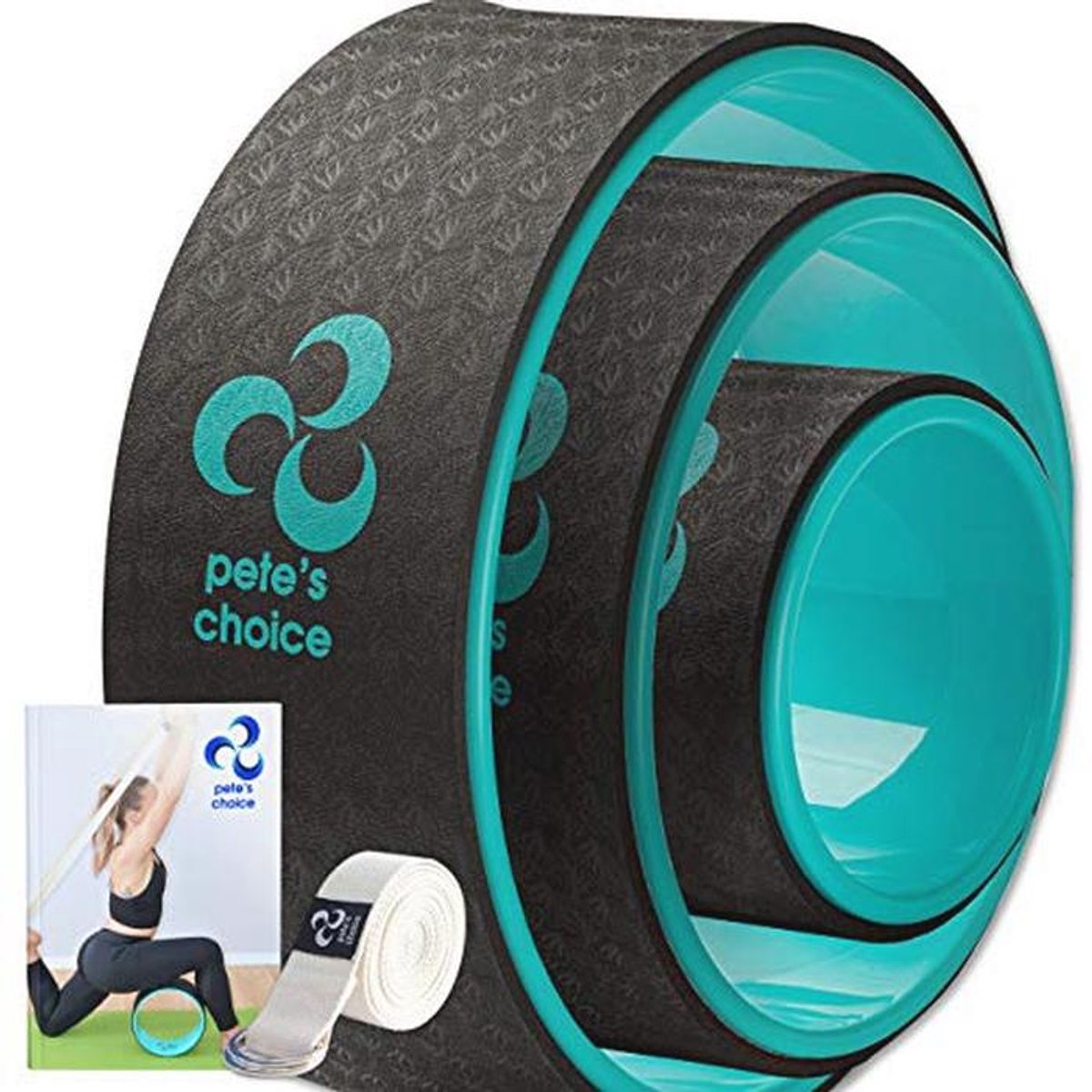 Yoga Wiel Set - 3-pack voor Afvallen en Verbeteren van Houding