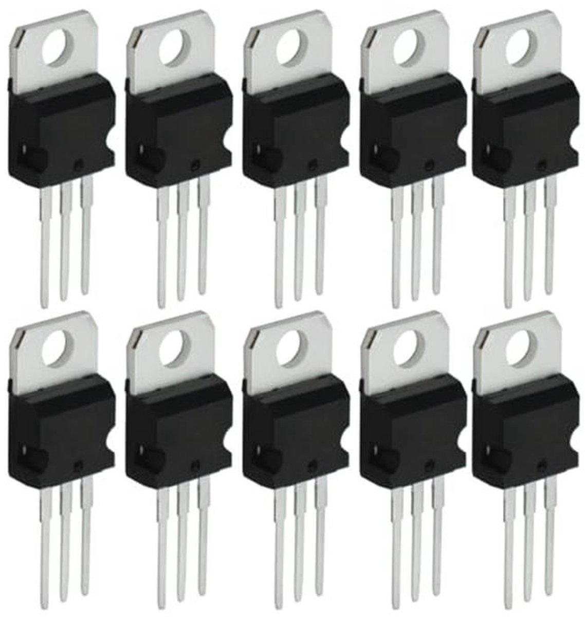 10 stuks L7805 lineaire positieve spanningsregulator 5V 1.5A voor 220V