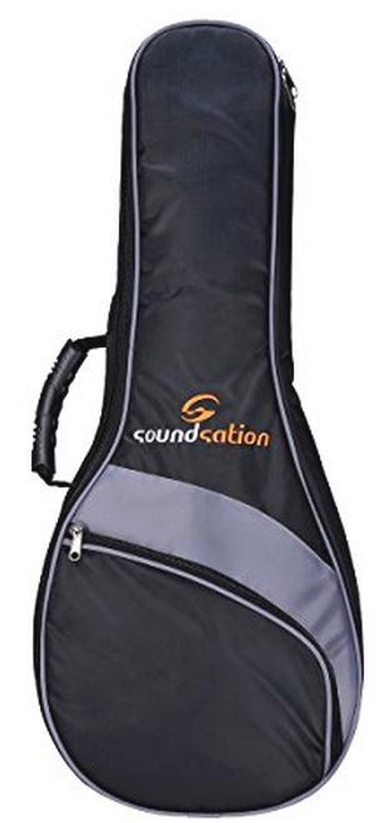 Beschermhoes voor Ukulele/Mandoline - Zwart/Grijs, Geschikt voor Flat 73 x 30 x 12 cm