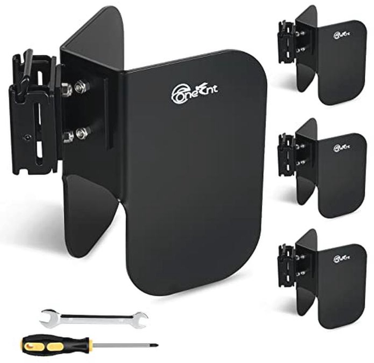 Wielwiggen voor E-Track/X-Track-systeem - Set van 4 - Ideaal voor Vuile Fietsen en Aanhangers