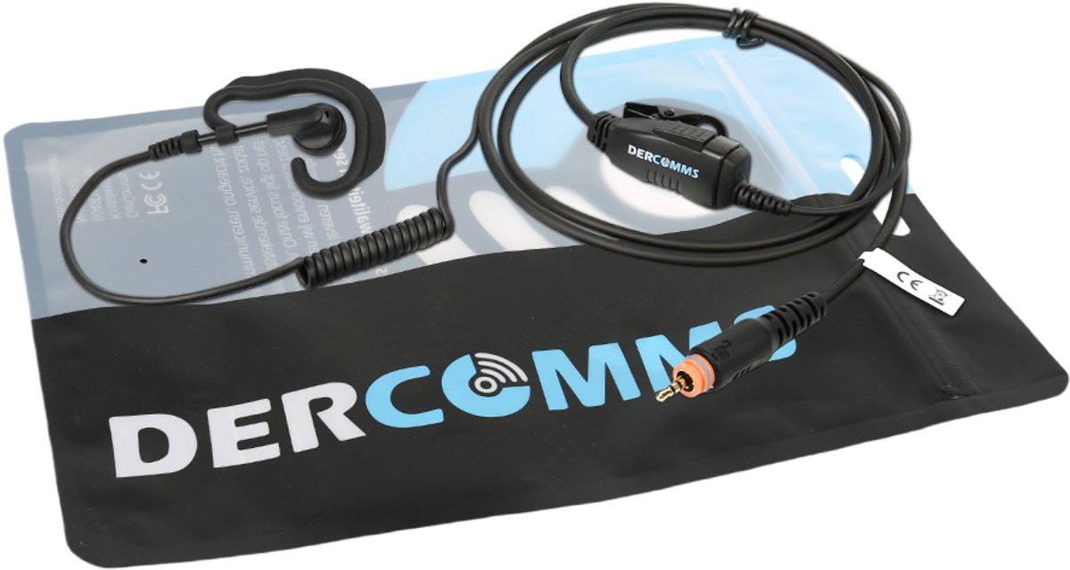 DerComms® Oorhanger - headset - oortje voor Motorola CLP446e en CLPe