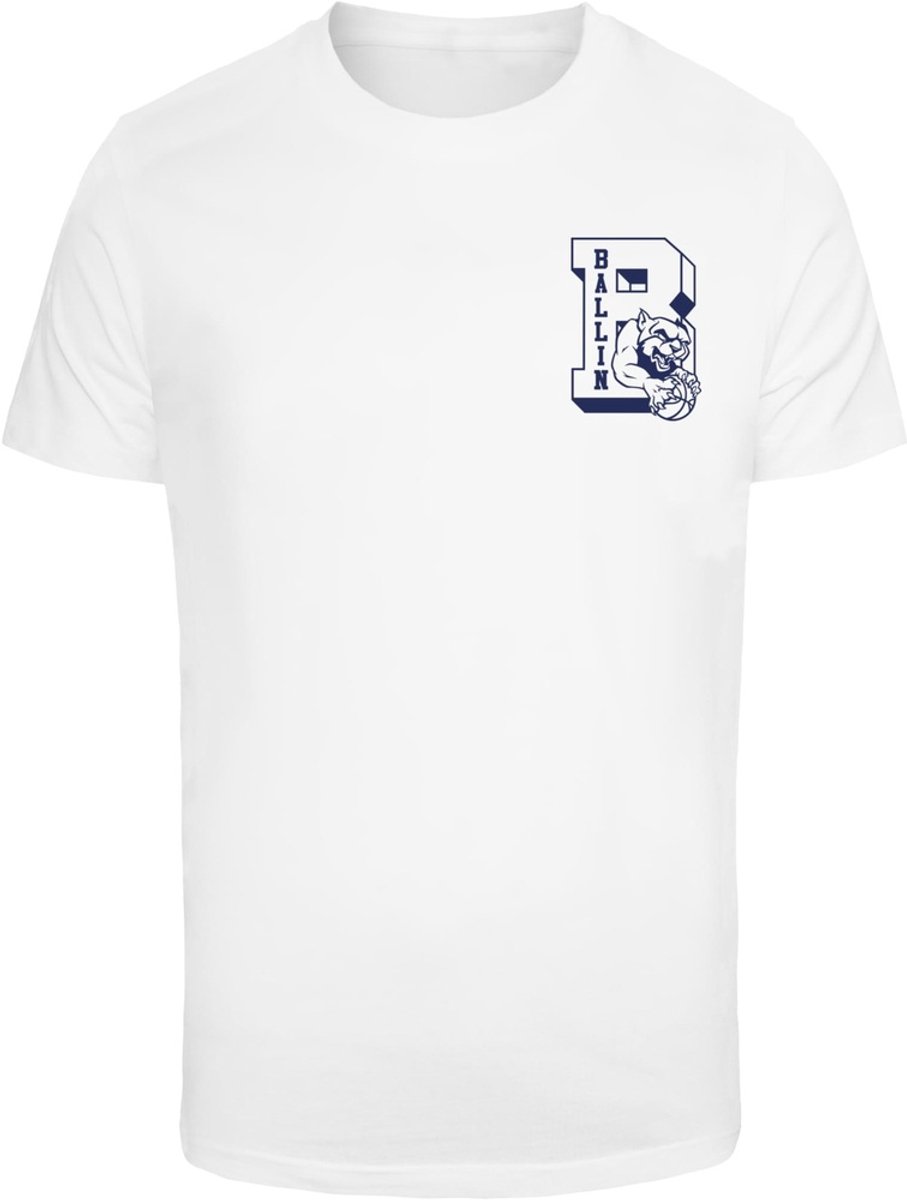 Mister Tee Defend The Den Heren Tshirt M Wit