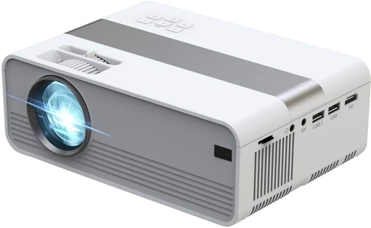 Mini HD LED-projector Native 720P met Mediaspeler en Grote Projectie