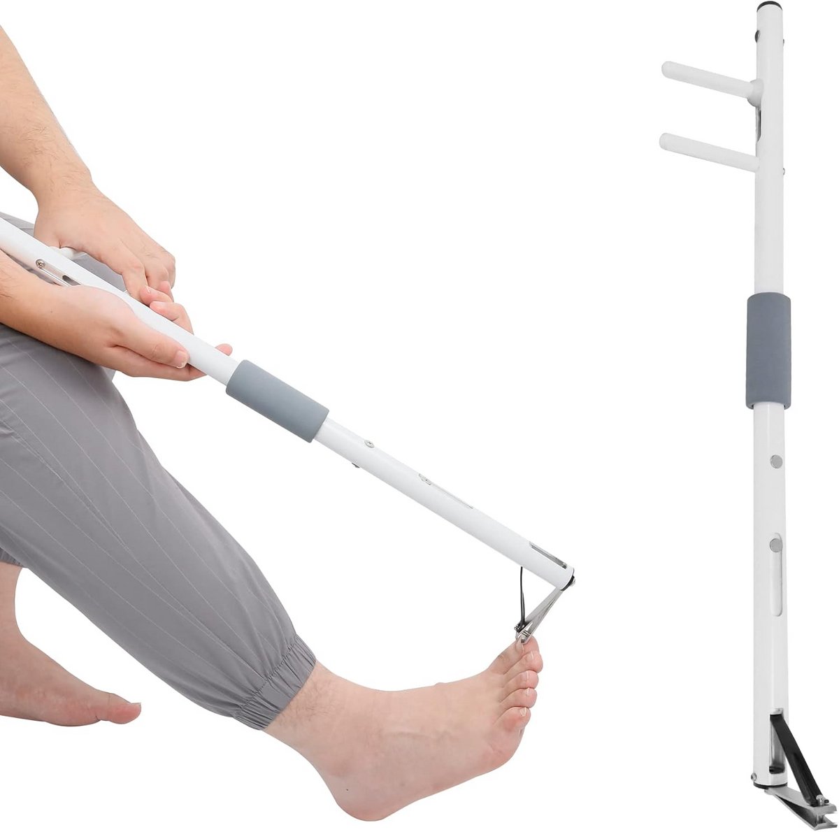 Teennagelknipper met Lange Steel voor Moeilijk Bereikbare Teennagels - Pedicure Hulpmiddel