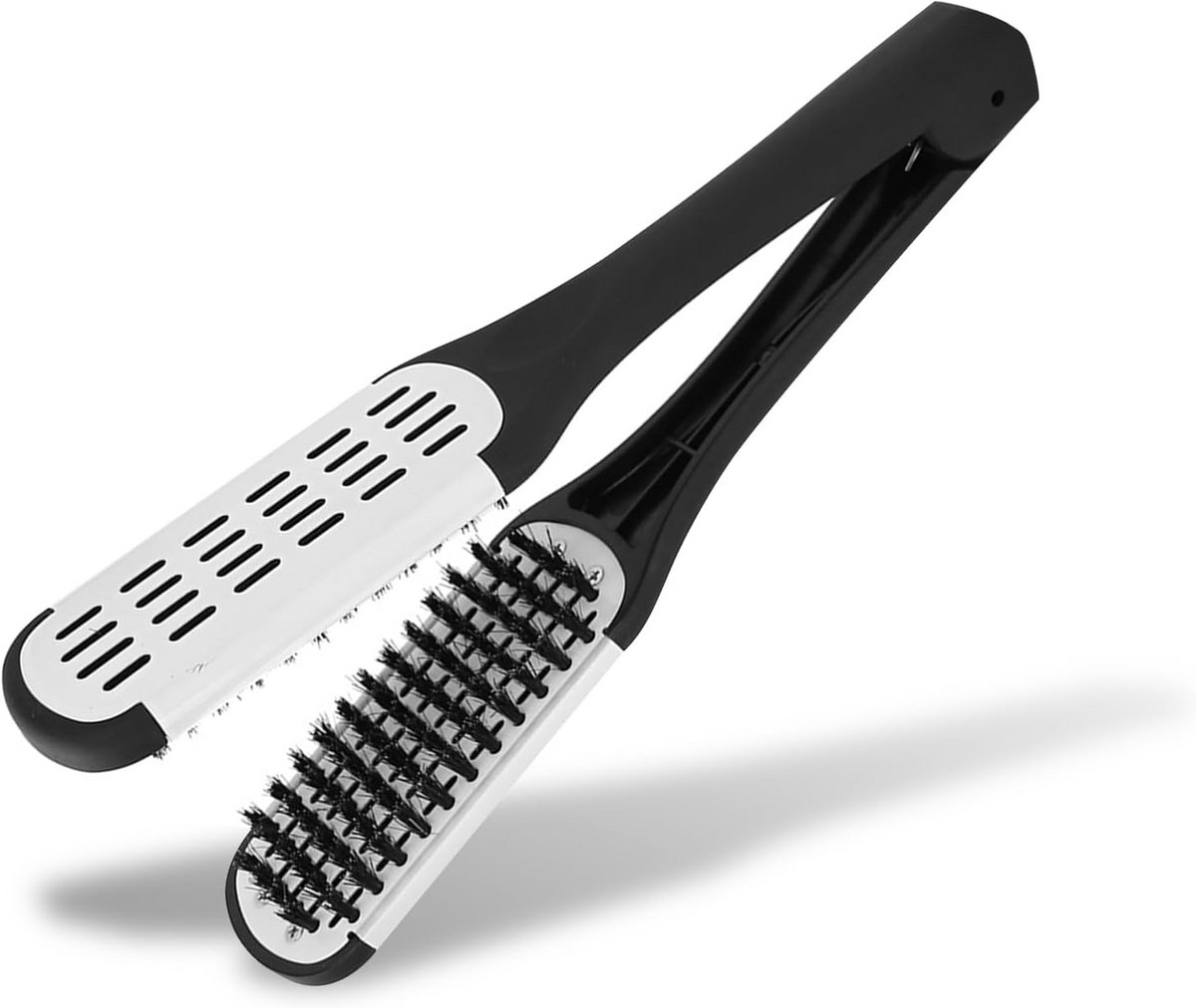 Dubbelzijdige Borstelkam voor V-vormige Haarstyling
