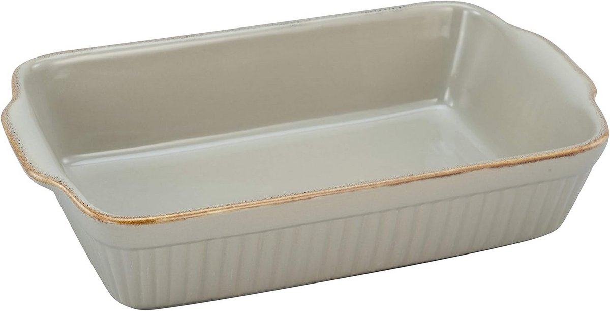 Ovenschaal Roodbak Rijkere Rechthoekig 33 cm Steengoed - Vaatwasmachinebestendig