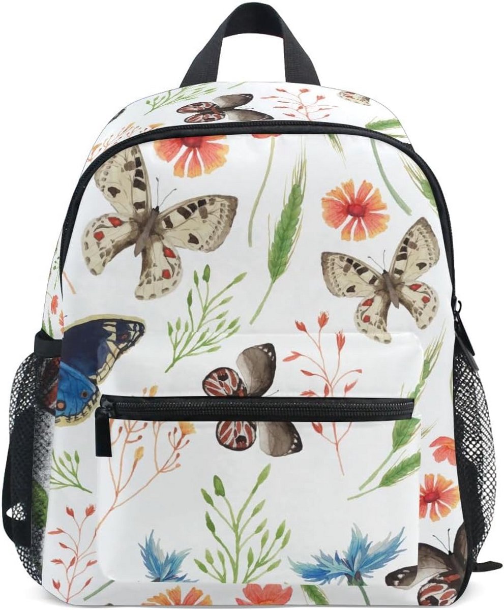 Vrolijke Kinderrugzak Voor Peuters en Kleuters - Met Borstband & Leuke Prints