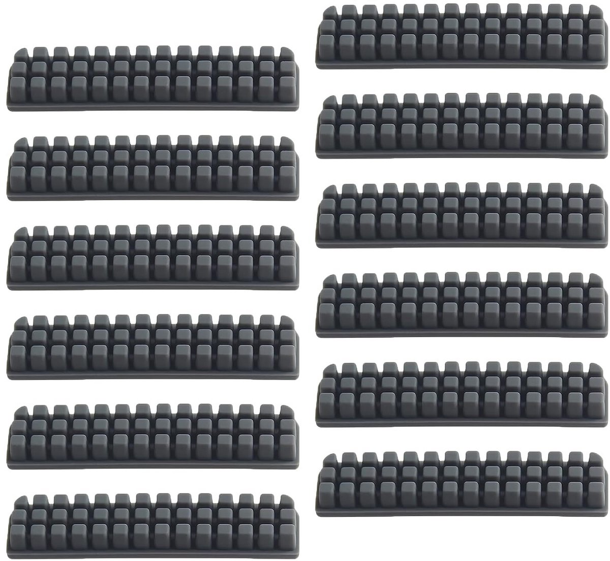 12x Siliconen Mondborstel Set voor 3D-printer Nozzles - Precisie Reinigingsgereedschap