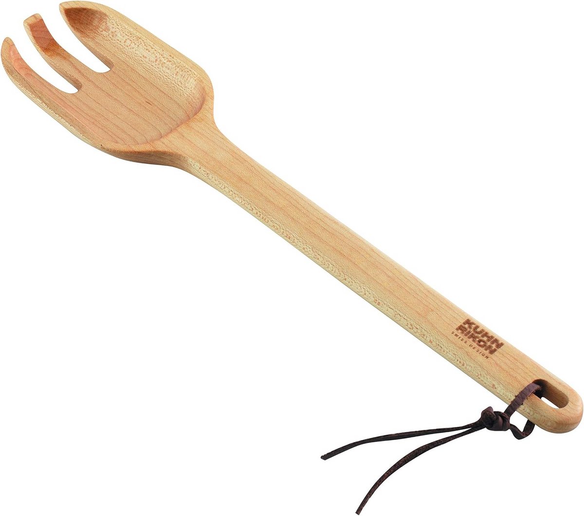Houten Serveervork van Esdoornhout - Voor Salades en Maaltijden