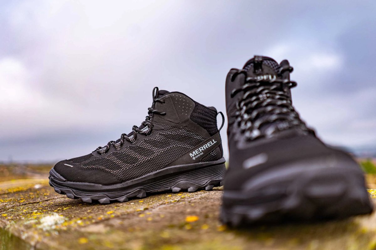 Merrell Speed strike Mid Gtx Outdoorschoenen Dames Zwart