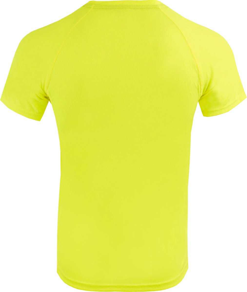 Sport T-shirt Trui Heren Geel - S