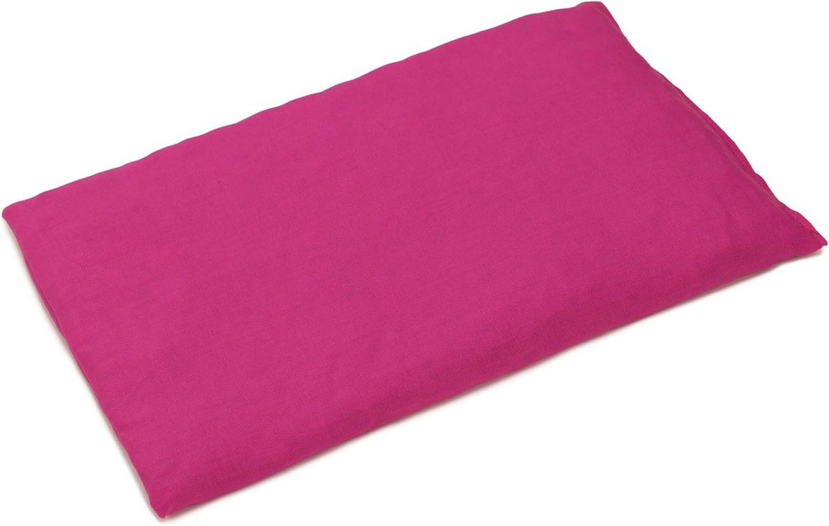 Warm en Koud Kompres - Nekkussen met Kirschkernvulling (30x20 cm) - Roze