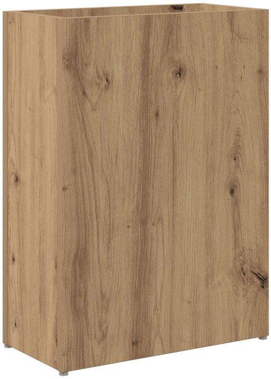 vidaXL - Crochet de rangement - & - Étagère - Artisan - Chêne - 40 - x - 20 - x - 55,5 - cm - Bois travaillé