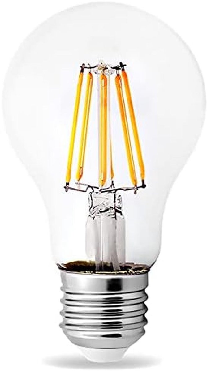 LED Gloeilamp E27 Fitting 8W Edison Vintage Stijl Warm Wit Licht