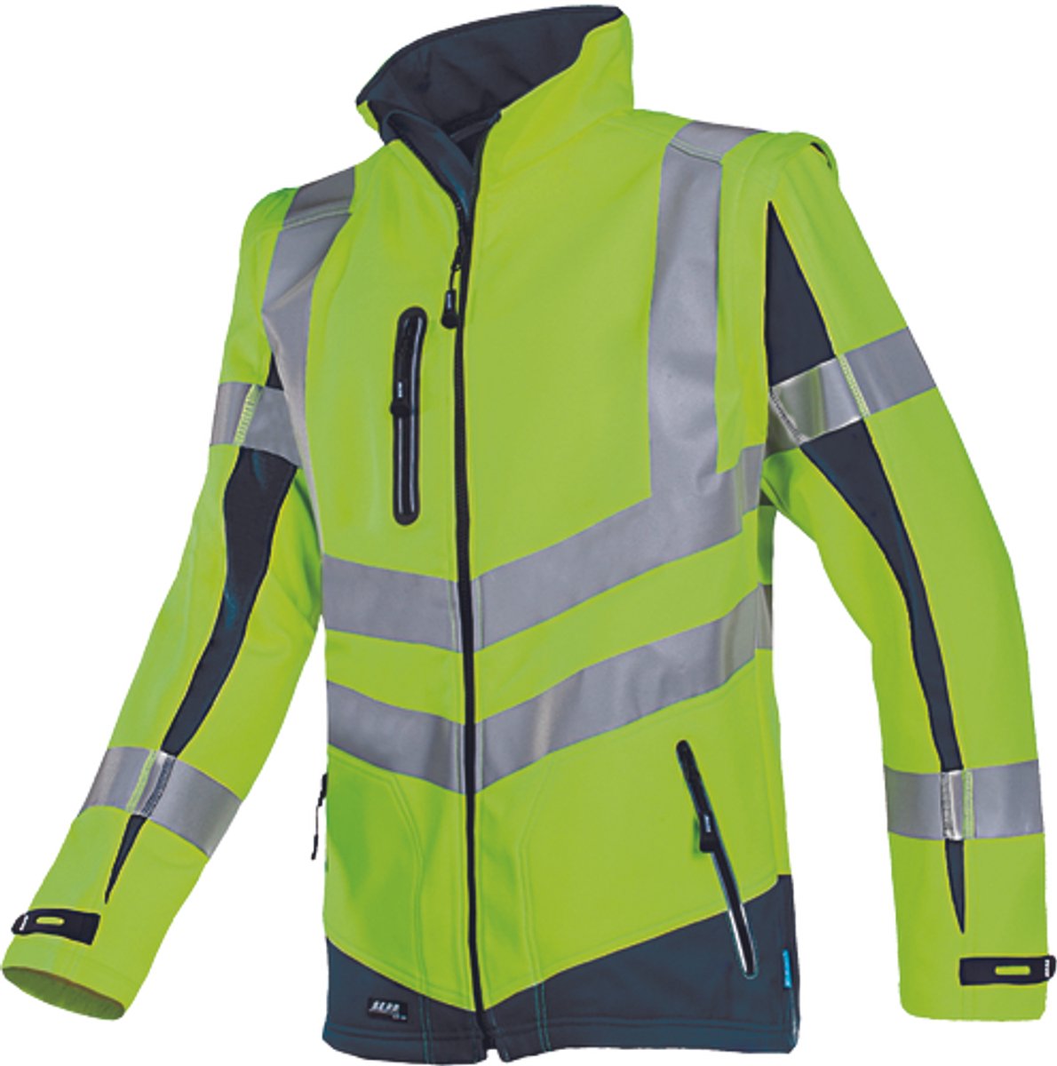 Sioen MALDEN softshell jas 03010361 HV Marineblauw