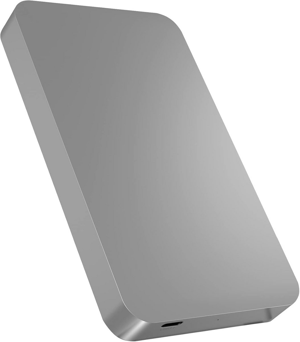 Externe Behuizing 2,5 inch SSD/HDD USB-C 3.1 (10 Gbps) Aluminium Zilver
