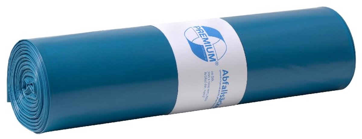 Extra Sterke Blauwe Afvalzakken 120 Liter - Extra Dikke Stevige Vuilniszakken