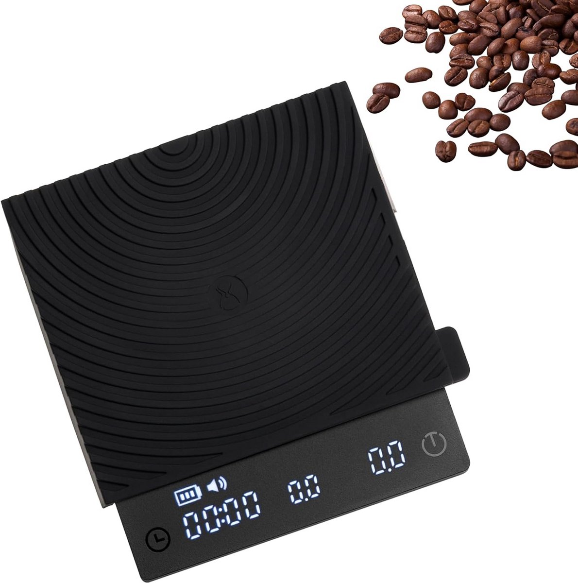 Precisie Espresso Weegschaal met Timer en Flow Functie - Draagbaar - 2 kg / 0.1 g