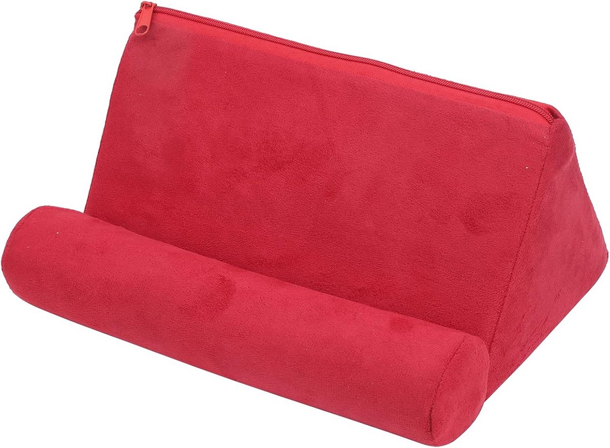 Zacht Tablet Kussen Standaard voor Bed en Bank - Universele Telefoon & E-reader Houder