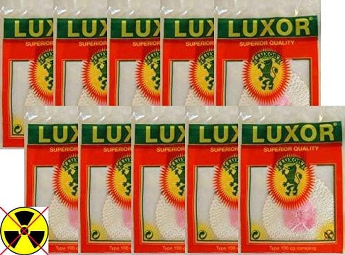 10 Stuks Gloeikousjes voor Petroleumlampen HK150 (1-Gaats)