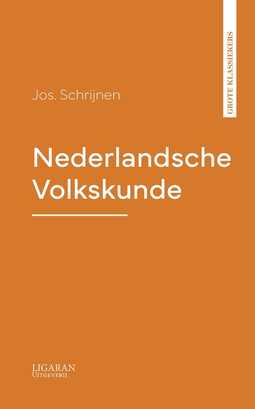 Nederlandsche Volkskunde - cover