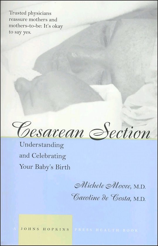A Johns Hopkins Press Health Book - Cesarean Section - cover