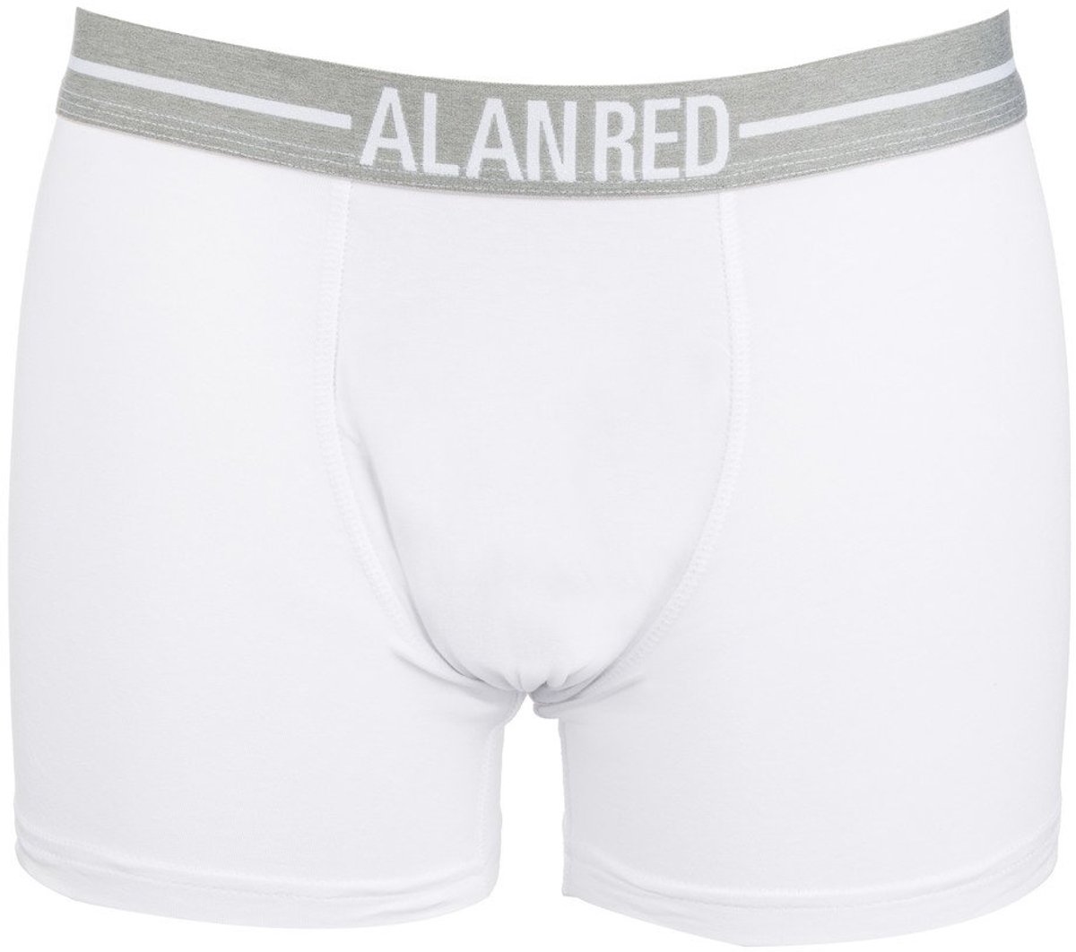 Alan Red boxershort long lasting - wit