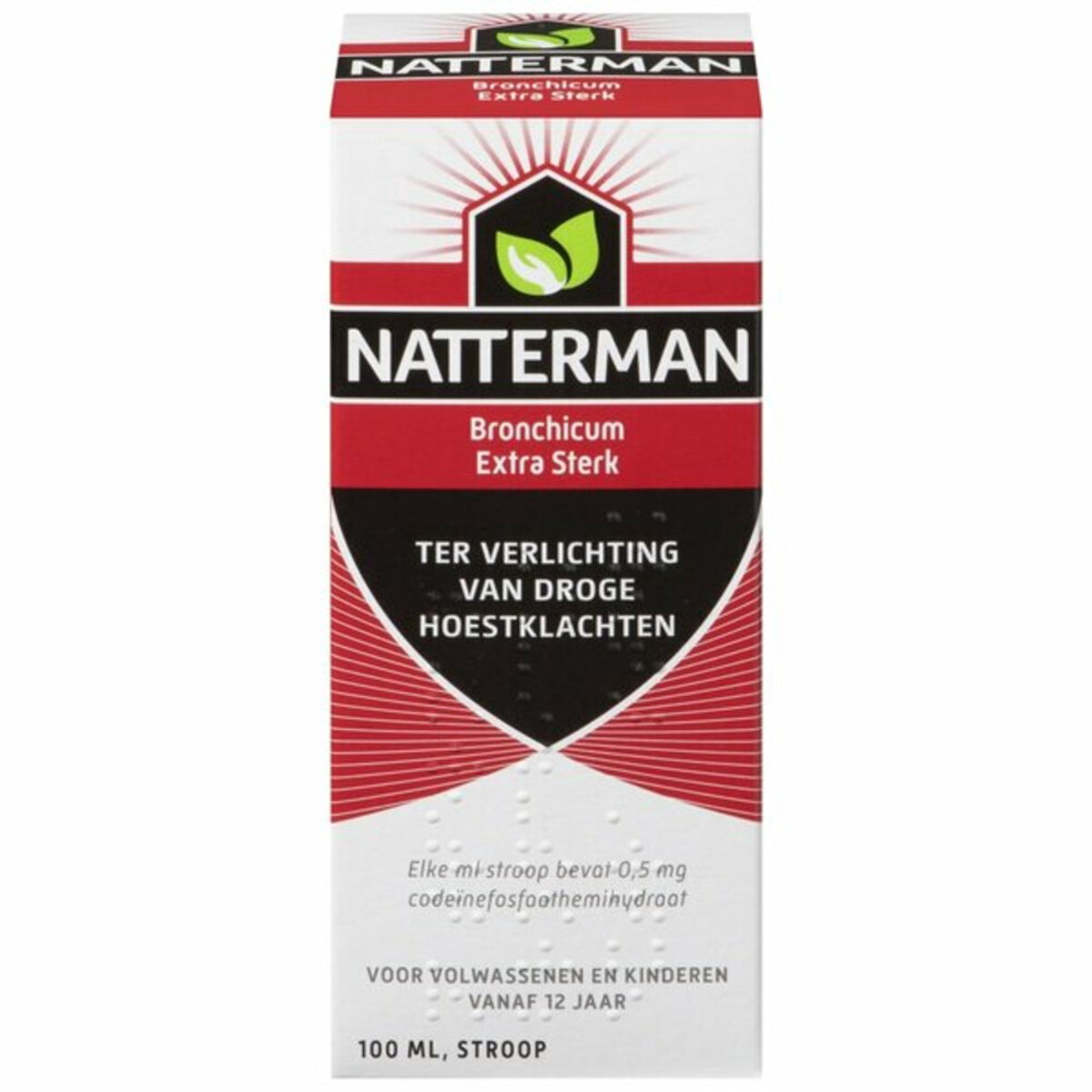 Natterman Hoestdrank Bronchicum Extra Sterk Met Codeïne - 3 x 100 ml