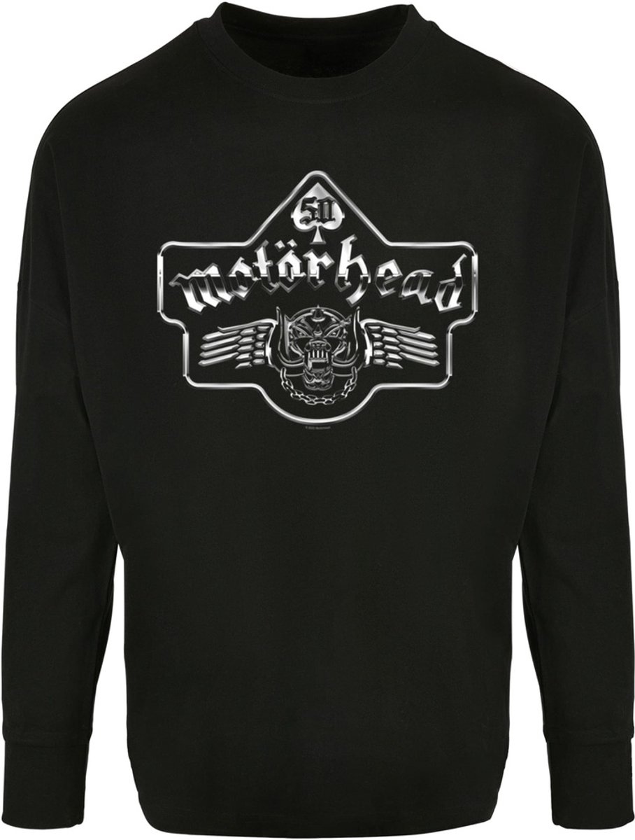Merchcode Motorhead 50Th Ace Wings Chrome-embleem Ove , maat L, , beschermhoes MP502720rson