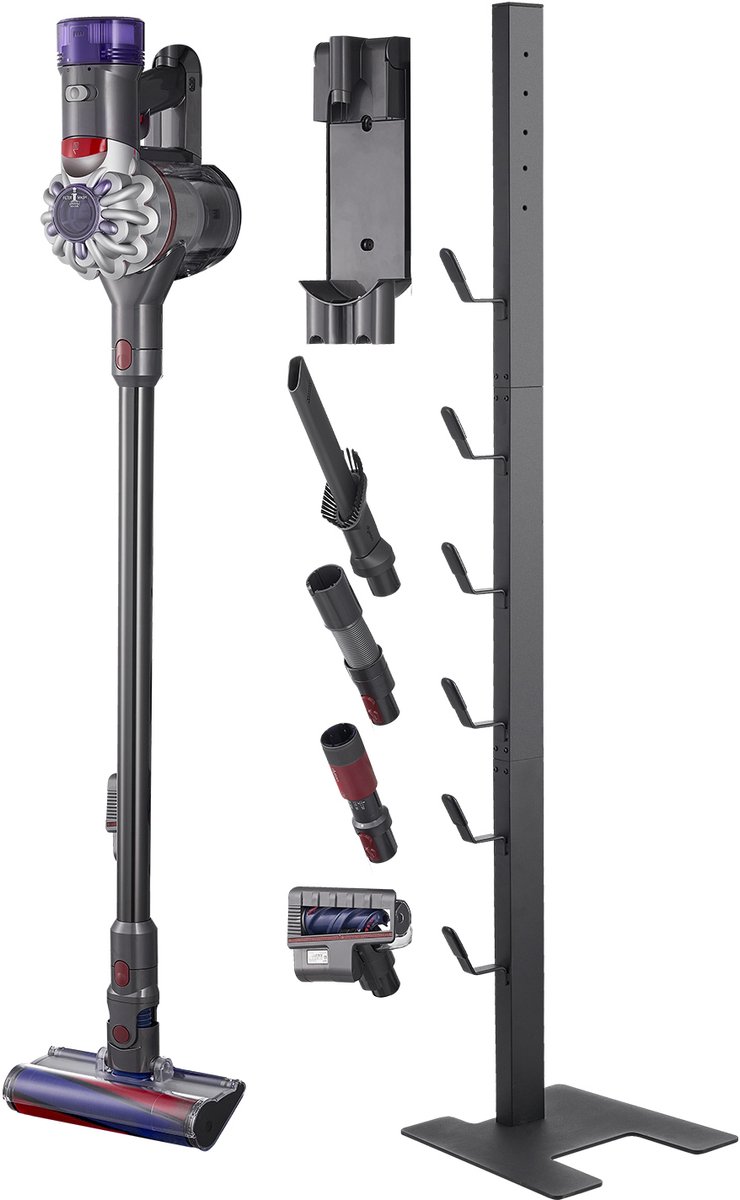 VEVOR Stofzuigerstandaard voor Dyson Multi-Models Opberghouder met 6 Haken