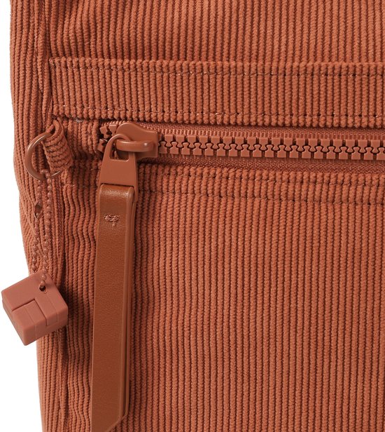 Hedgren Harpers Sac bandoulière femme avec protection RFID – Taille moyenne – Velours Redwood Burl