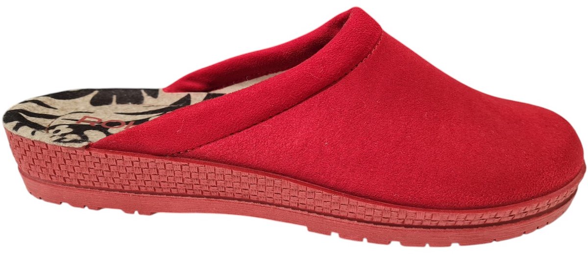 Rohde Rode Dames Pantoffel Open Hiel - Rood - 39