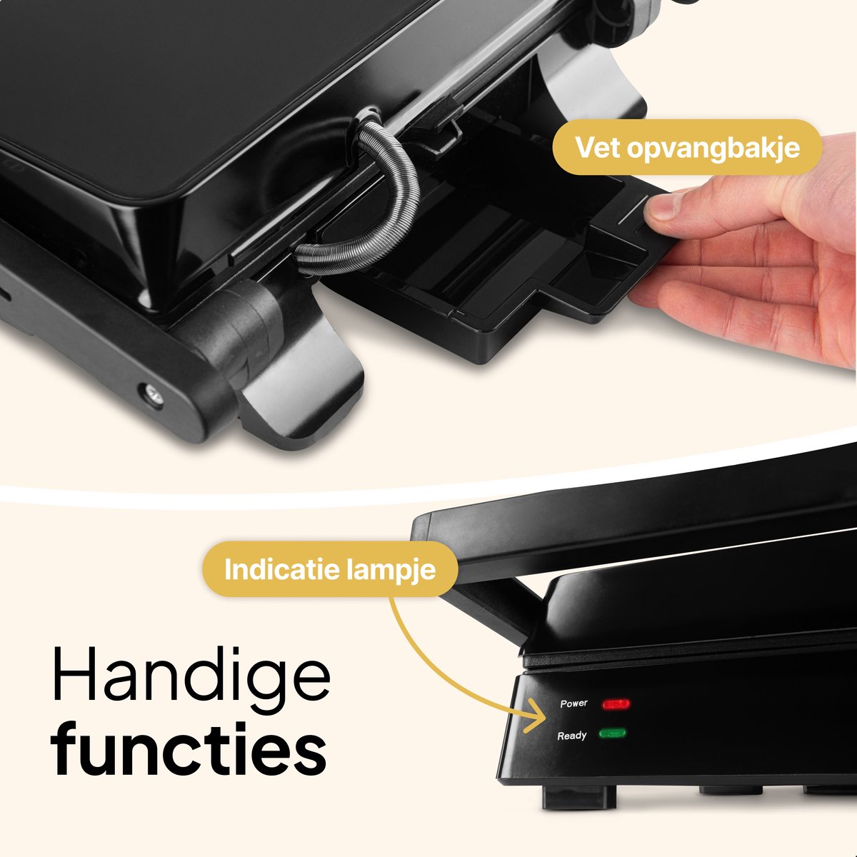 Tosti Contactgrill XXL 2000W thumbnail 6