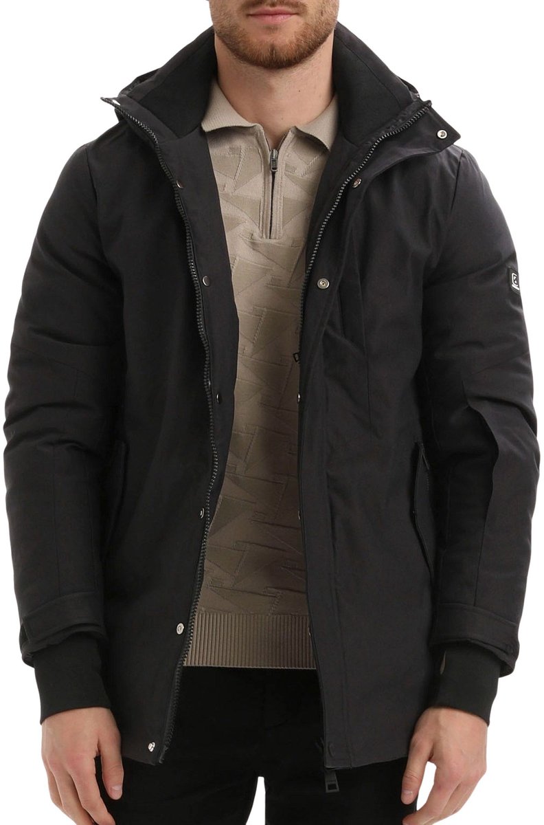 Gabbiano Long Canvas Parka Winterjas Heren - Maat XL