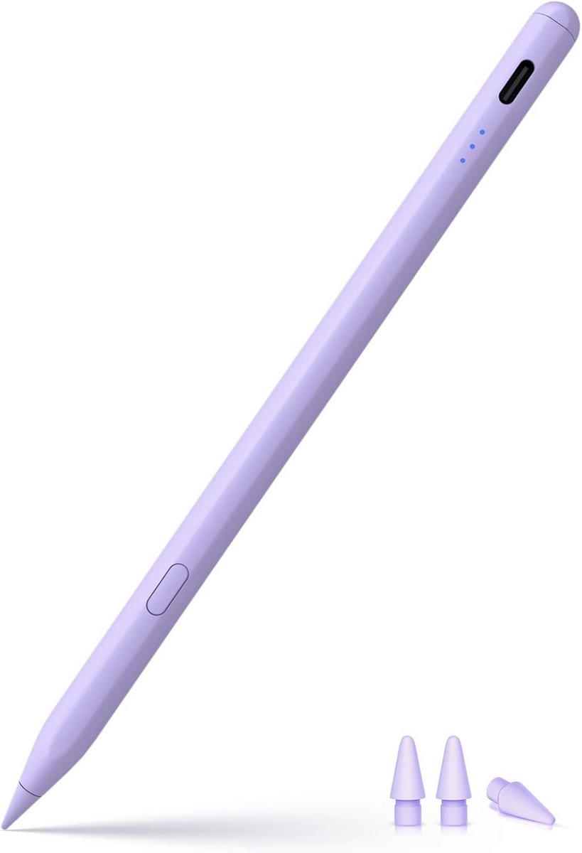Stylus Pen voor iPad met Snelladen, Palm Rejection en Kantelsensitiviteit