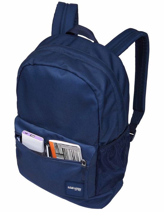 Case Logic Campus Commence - Sac à dos pour ordinateur portable - Recyclé - 24L - Blauw