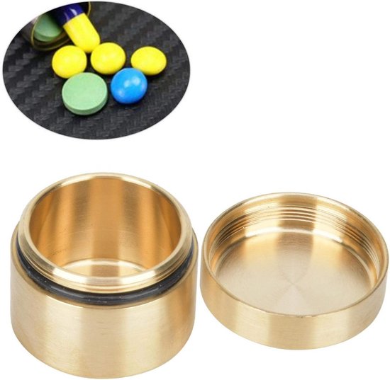 Juwelendoos Dames Messing Sieraden Box Geborsteld Ronde Sieraden Organizer Box Geneeskunde En Thee Opslag Jar Airtight Storage Container Mini Sieradendoosje (Color : Jewelry Box L Juwelendoos Dames Messing Sieraden Box Geborsteld Ronde Sieraden Organizer Box Geneeskunde En Thee Opslag Jar Airtight Storage Container Mini Sieradendoosje (Color : Jewelry Box L