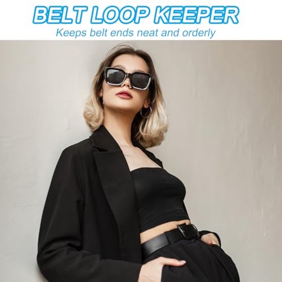 Lederen Loop Keeper, Lederen Loops Riem Keeper Loops Retainer Straps ...