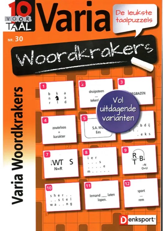 10 voor Taal Varia Woordkrakers - 30 2025