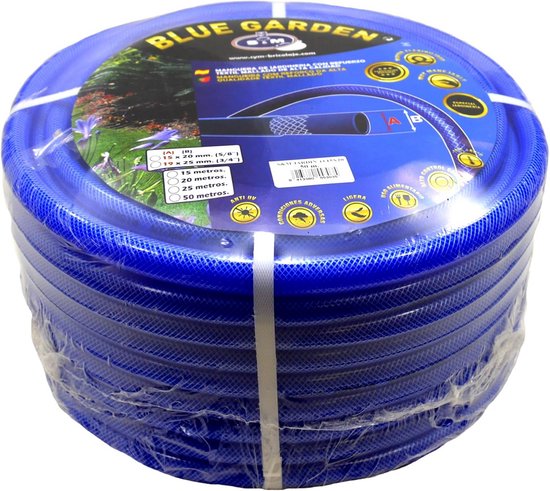 Talen Tools - Tuinslang - Versterkt - 1/2 Inch - 25 Meter - Grijs