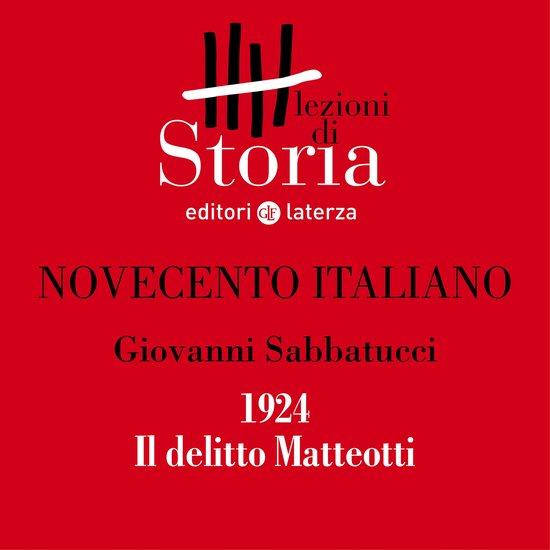 1924. Il delitto Matteotti - cover