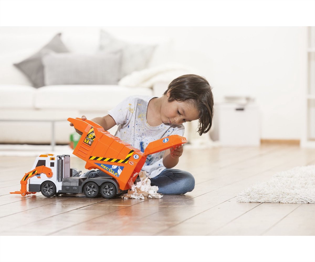 Dickie Toys Vuilniswagen - 46 cm - Geluid & Licht - Speelgoedvoertuig — afbeelding 9