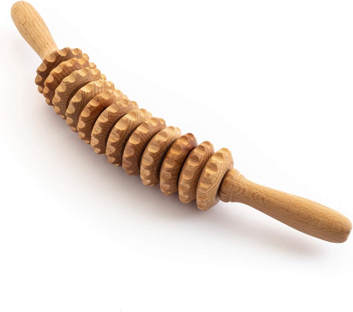 Houten Anti Cellulite Massage Roller voor Maderotherapie & Lymfedrainage