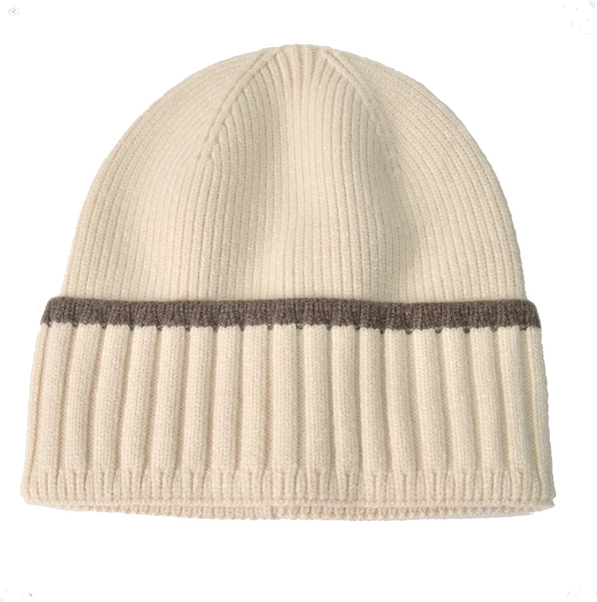 Winter-Beanie - Warm Muts - Zacht Rekbare Beanie - Unisex - Muts Dames - Muts Heren – Beige